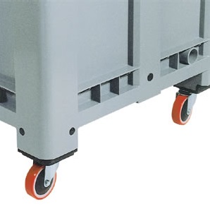 Bigbox 1092 C4R1 šedý, 4N, rohová kolečka 125 mm, uzavřený